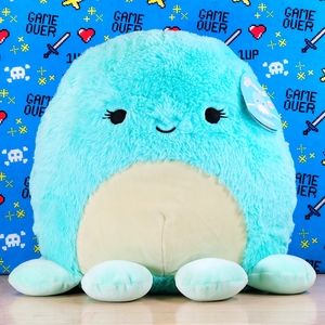 Squishmallow Ophelia the Octopus 12" UltraSoft Fuzzamallow Sealife Toy Plush NWT